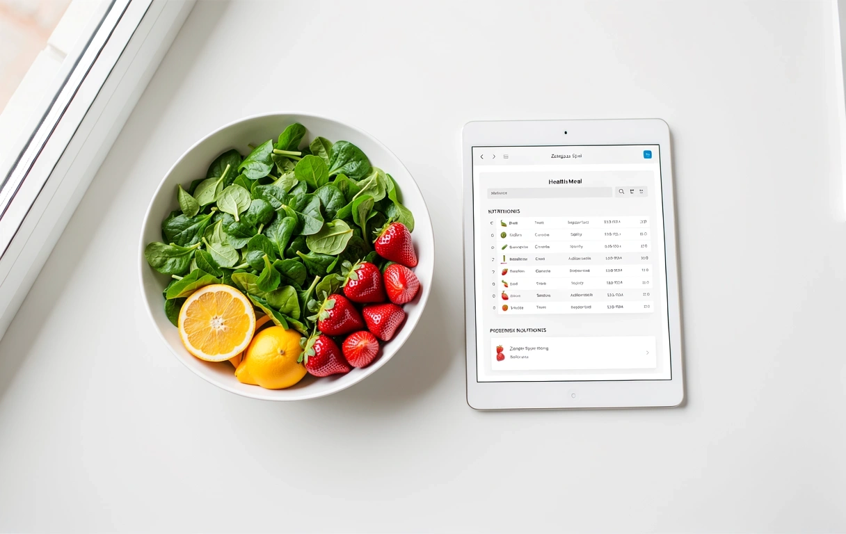 Entorno de trabajo profesional de nutrición